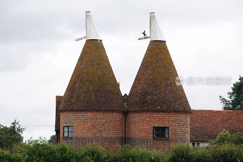 英国肯特郡的Oast House